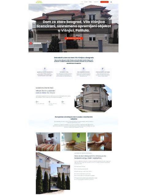 Izrada Sajta Dom Vila Višnjica